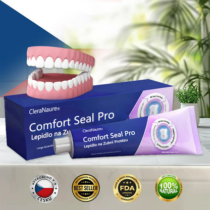 🔥🔥  KORLÁTOZOTT KÜLÖNLEGES AJÁNLAT 🦷 CleraNaure® Comfort Seal Pro Fogsor Ragasztó 🦷💜 FDA Tanúsítvánnyal🔥🔥