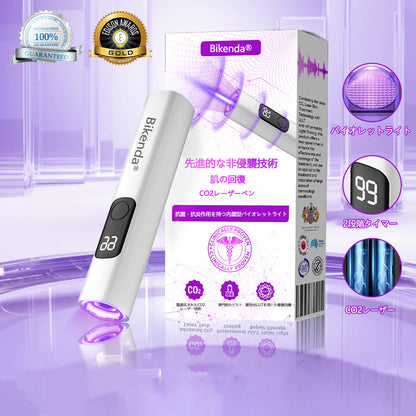 Bikenda® 高性能CO₂レーザーペン 🛫（痛みなし・面倒なしで、イボ・ほくろ・シミ・小さな肌のふくらみをやさしく除去！）お肌のケアにおすすめの非侵襲的アイテムだよ！