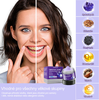 🦷CleraNature® Zubní minerální prášek na obnovu zubů🔮