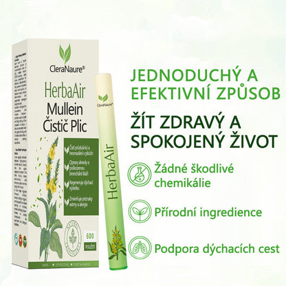 🏅CleraNaure® HerbaAir Mullein Čistič Plic