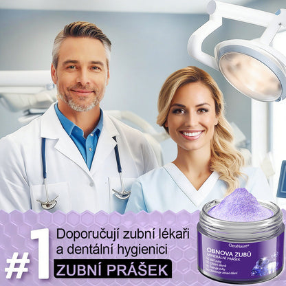 🦷🦷CleraNature® Zubní minerální prášek na obnovu zubů🔮