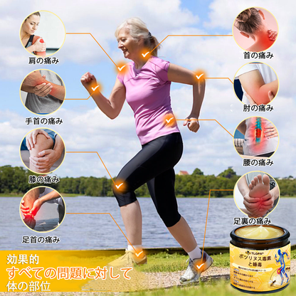 アメリカ製✅🇺🇸TLOPA® ボツリヌストキシン＆蜂毒 骨・関節サポートクリーム （👴高齢の方におすすめ！整形外科医も推奨🐝）