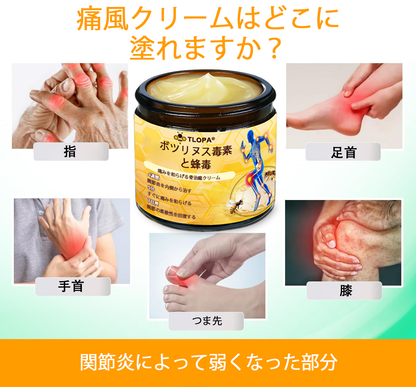 アメリカ製✅🇺🇸TLOPA® ボツリヌストキシン＆蜂毒 骨・関節サポートクリーム （👴高齢の方におすすめ！整形外科医も推奨🐝）
