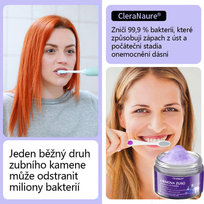 🦷CleraNature® Zubní minerální prášek na obnovu zubů🔮